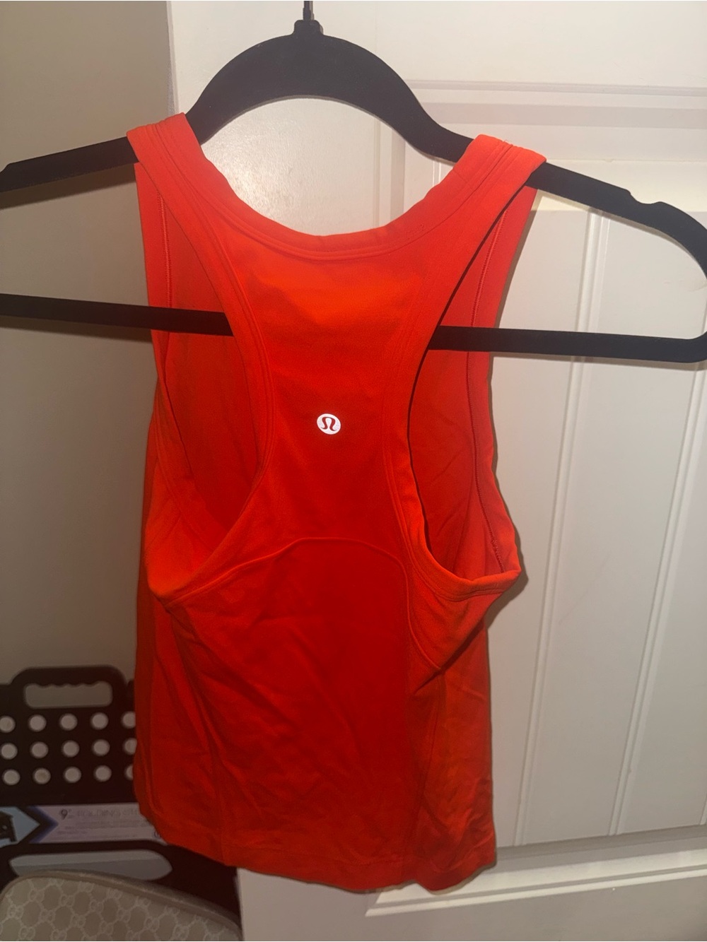 lululemon athletica Women’s Bright Orange Racerback Tank